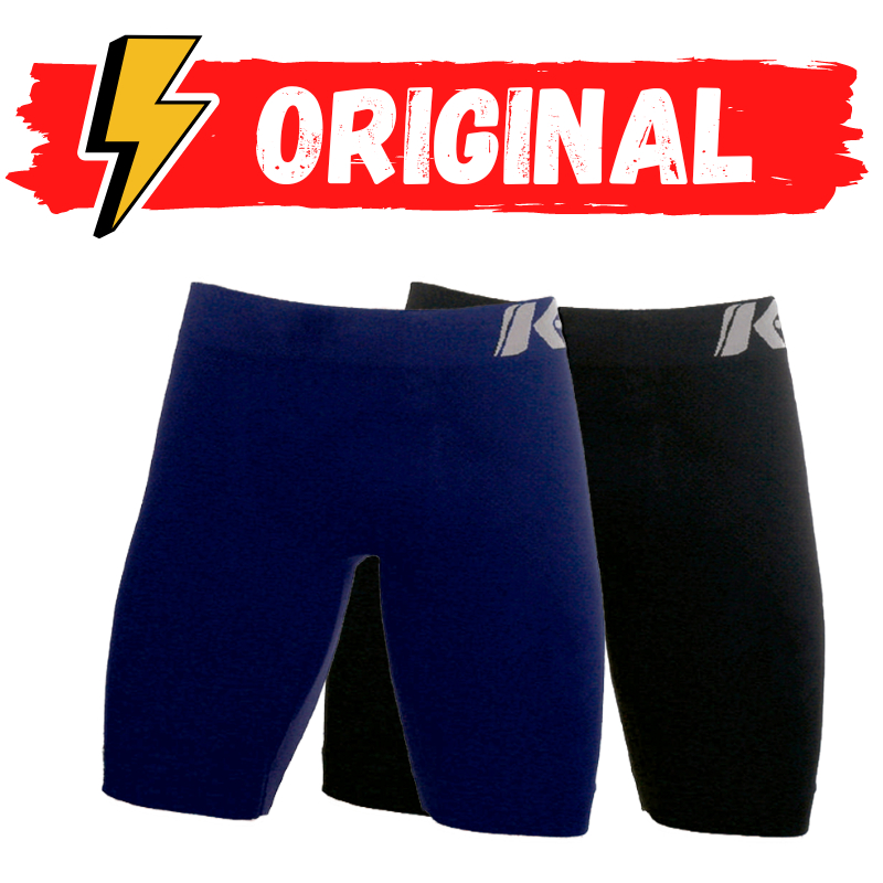 Kit 2 Shorts Térmicos Masculinos Calção Keeper Bermuda Térmica Anti Assadura em Oferta na Shopee