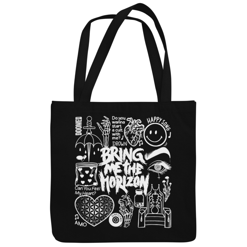 Bolsa Sacola Ecobag Com e Sem Zíper Musica Elementos 100% Algodão Arte.532 em Oferta na Shopee