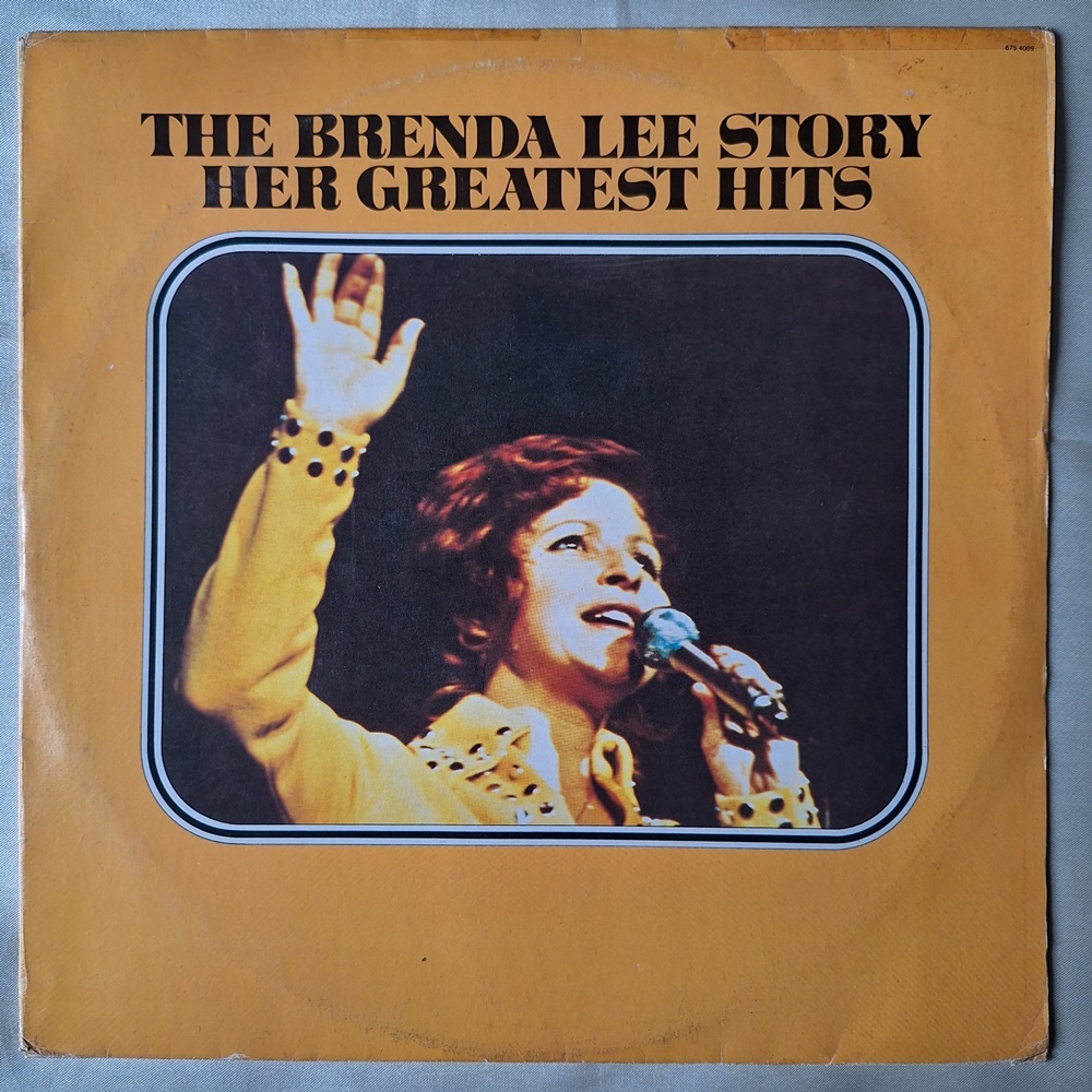 DISCO DE VINIL LP - BRENDA LEE – THE BRENDA LEE STORY - HER GREATEST HITS (1989)