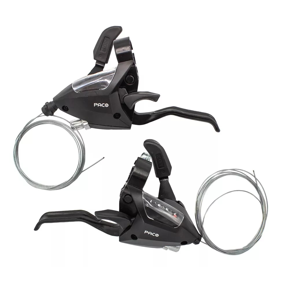 Alavanca 21v Tipo Shimano Manete Aluminio Paco Mtb Pto Par em Oferta na Shopee