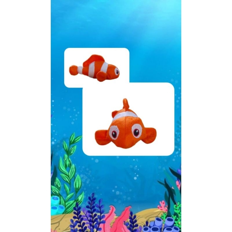 Peixe Nemo Peixe Palhaço Pelúcia Brinquedo/PROMOÇÃO/ENVIO IMEDIATO/PRONTA ENTREGA.
