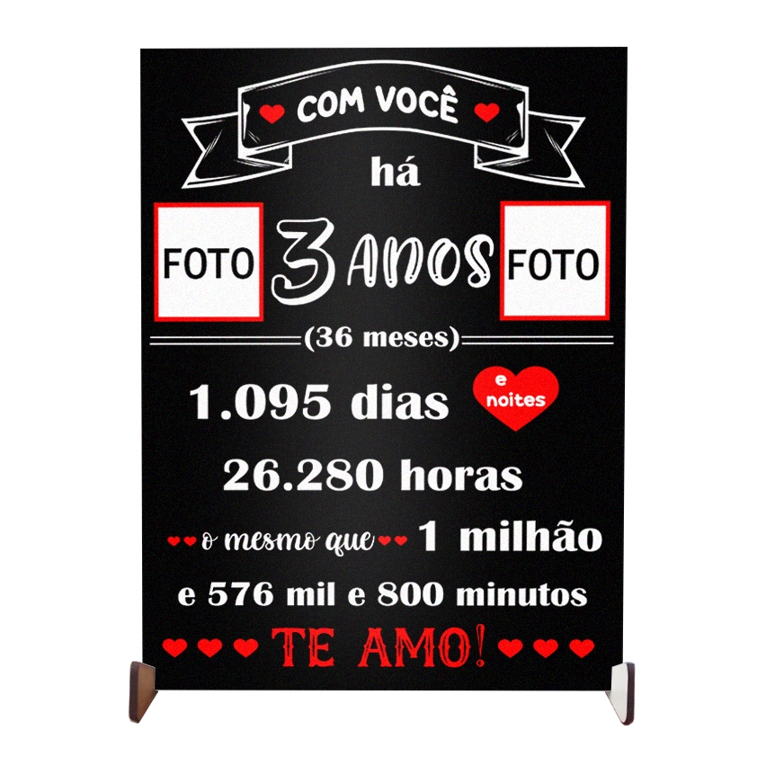 plaquinha decorativa quadro placa personalizada enfeite para casa namorados noivos casal com foto para presente lembrança sala quarto cozinha