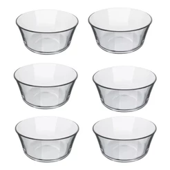 Jogo Tigelas Taças 250ml Vidro Duralex Astral, Sobremesa.