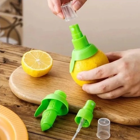 Spray Borrifador Limão Direto Na Fruta Prático Salada Utilidades de Cozinha