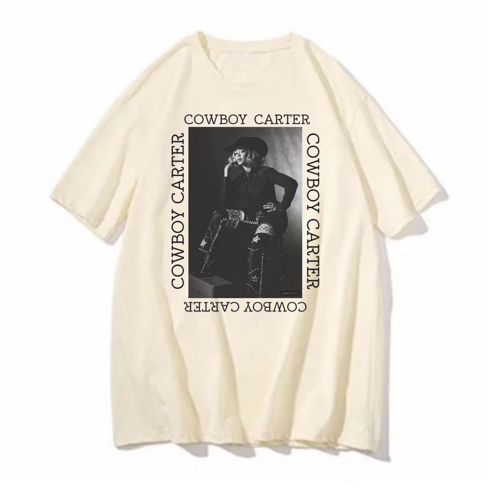 Camiseta Beyonce Album Cowboy Carter Cantora Bey once blusa feminina masculina novo album lançamento camisa artista