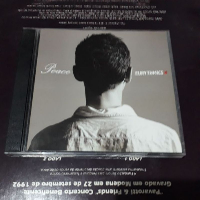 CD Eurythmics - Peace 1999 RCA Ed Br Annie Lennox Dave Stewart techno pop british rock 80's Depeche Mode New Order Erasure Pet Shop Boys