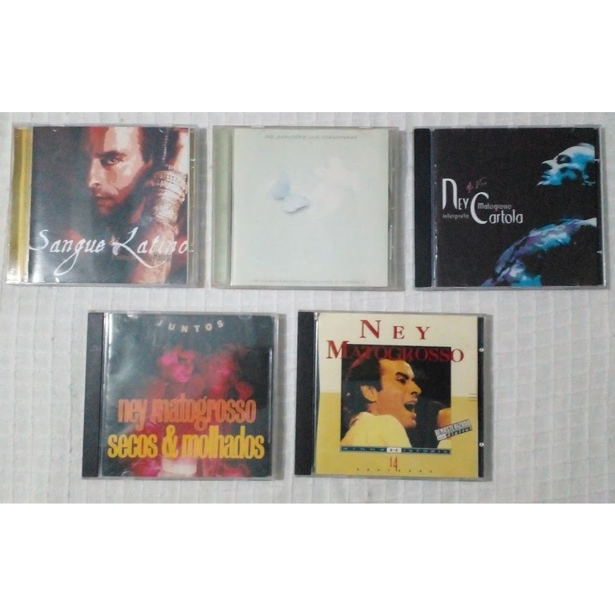 CD Ney Matogrosso Álbuns De Sucessos Original Gravadora Á Escolha