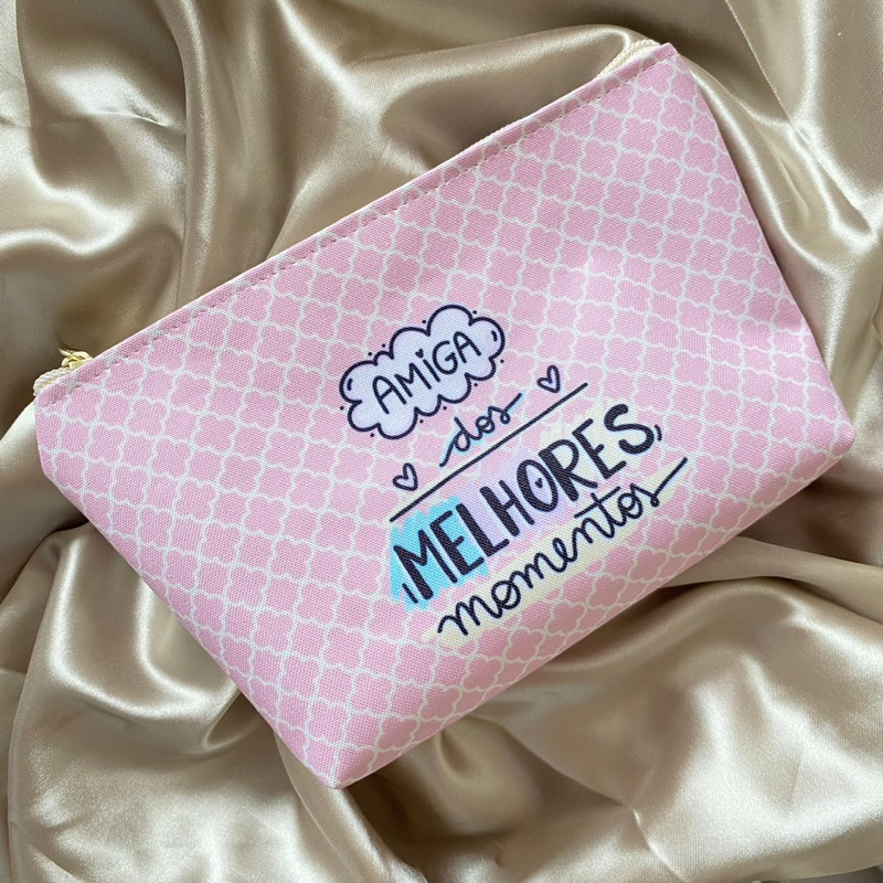 Necessaire Amiga/ Presente, aniversário, lembrancinha.