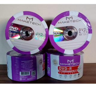 3 unidades de Mídia Virgem DVD-R 4.7gb 120min 16x - Maketech Grava Jogo em Oferta na Shopee