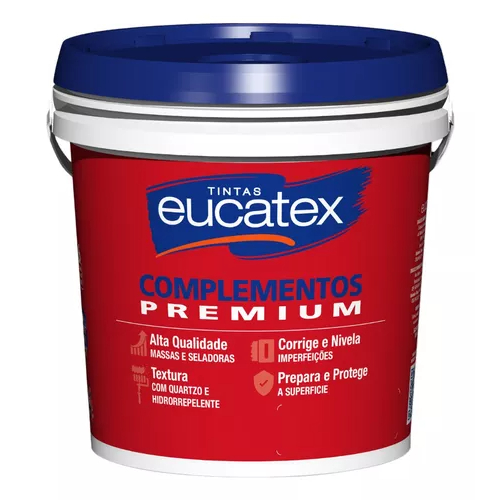 Massa Acrilica Para Parede Externa Interna 5,6kg Eucatex em Oferta na Shopee