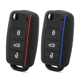 Capa Protetora Silicone Chave Canivete Volkswagen Vw Gol Up Fox SPECE FOX CROSS FOX JETTA GOLF MK6 GOLF MK5 PARATI