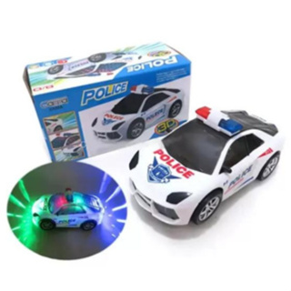 Carro de Policia Brinquedo para Menino Sirene 3D Luz Bate e volta em Oferta na Shopee