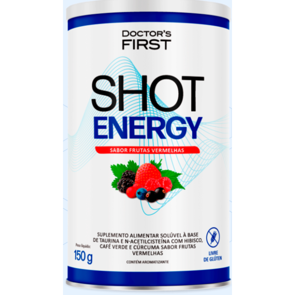 Shot Energy Frutas Vermelhas - Doctor's FIRST