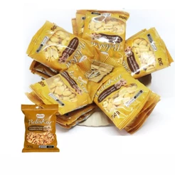 Espeto c/ 20 Pacotes Amendoim Torrado Diversos Sabores Beliskat 30g - Pacote com 600g!