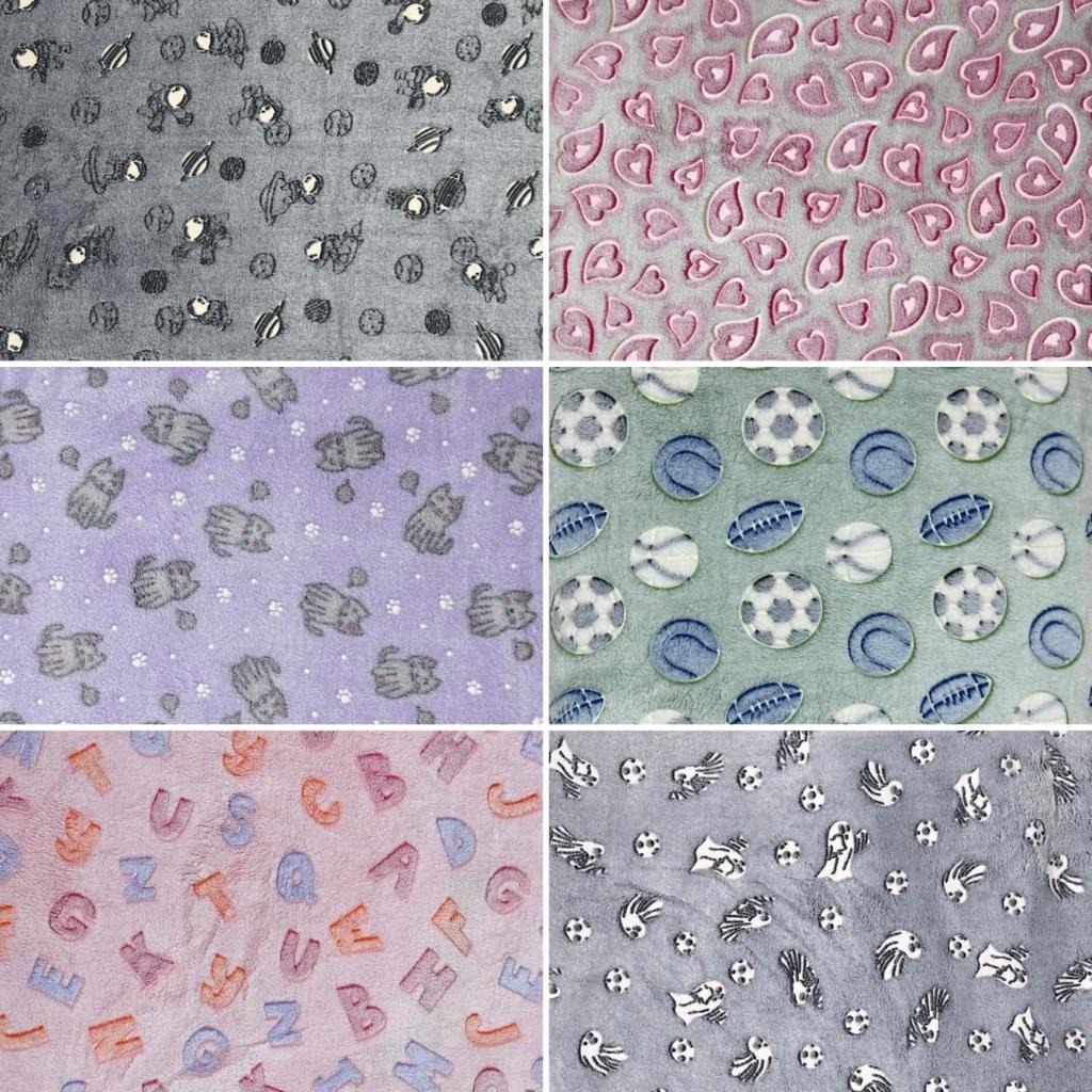 Tecido Fleece 3D - 1 metro por 1,55 de largura - 100% Poliéster