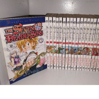 MANGA THE SEVEN DEADLY SINS JBC COMPLETE SUA COLEÇÃO 7 PECADOS CAPITAIS [KYAHSHOPEE] em Oferta na Shopee