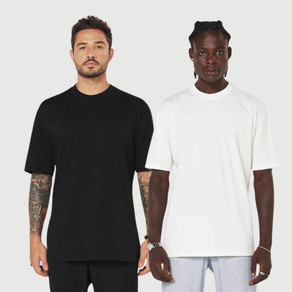 Kit Camiseta Oversized Masculina 2 Peças - Men Clothes