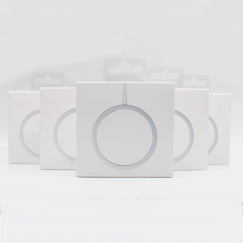Carregador Magnético Sem Fio 15w Compativel com Iphone Magsafe 8 Plus X Xs 11 Pro Max 12 / 12 Pro 13/13pro Tipo C De Carregamento Rápido