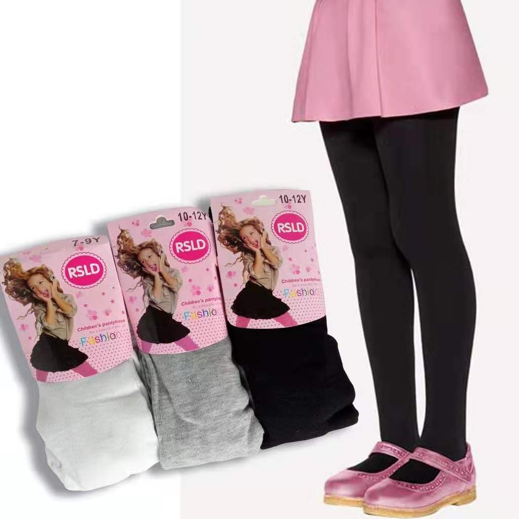 Meia Calça Infantil Cores Preto e Branco e colorido 1-12 anos