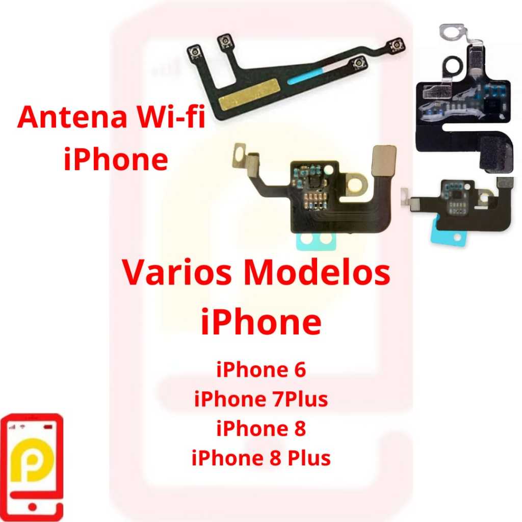 Antena Wi-fi Varios Modelos iPhone 6 iPhone 7 Plus iPhone 8 iPhone 8 Plus iPhone 12 iPhone 12 Pro iPhone 12 Pro Max iPhone 14 iPhone iPhone 14 Pro Max...