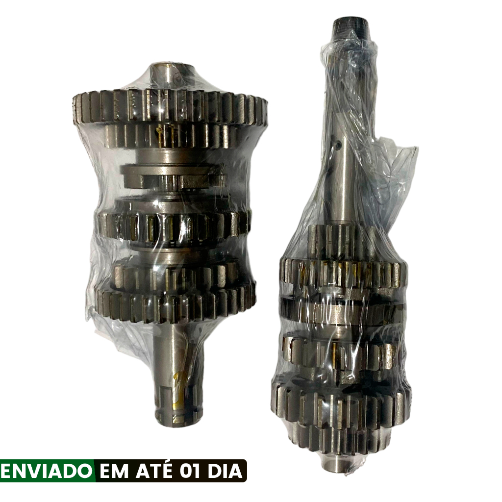 Câmbio Completo Caixa Marcha Yamaha Ybr 125 | Xtz 125 2003 | 2005