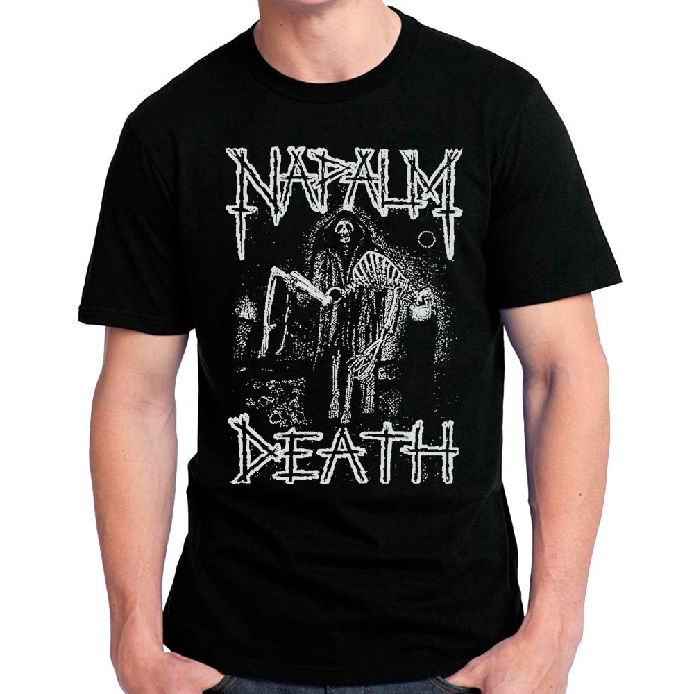 NAPALM DEATH from ENSLAVEMENT - camiseta, babylook, regata, manga longa e blusa moletom