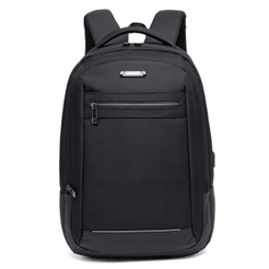 Mochila Executiva Notebook 15.6” USB Antifurto Poliéster Resistente Compartimentos Organizados