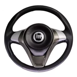 Volante Palio Sport Grafite Emblema Logo Preto Uno Fiorino Tempra 1995 1996 1997 1998 1999 2000