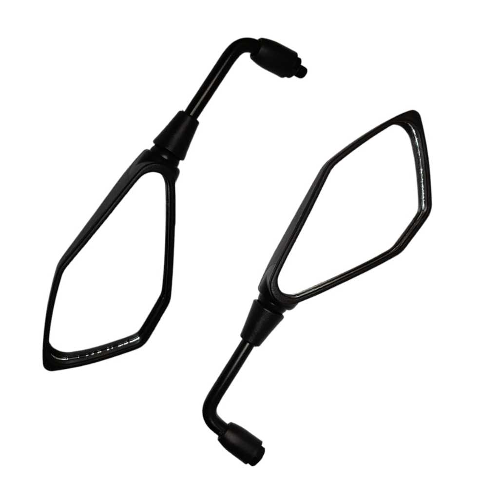 Retrovisor Kawasaki Z400 Haste Longa 90 Graus Rosca Yamaha Fazer Ybr Lander Tenere Crosser Par — imagem 2 de 2