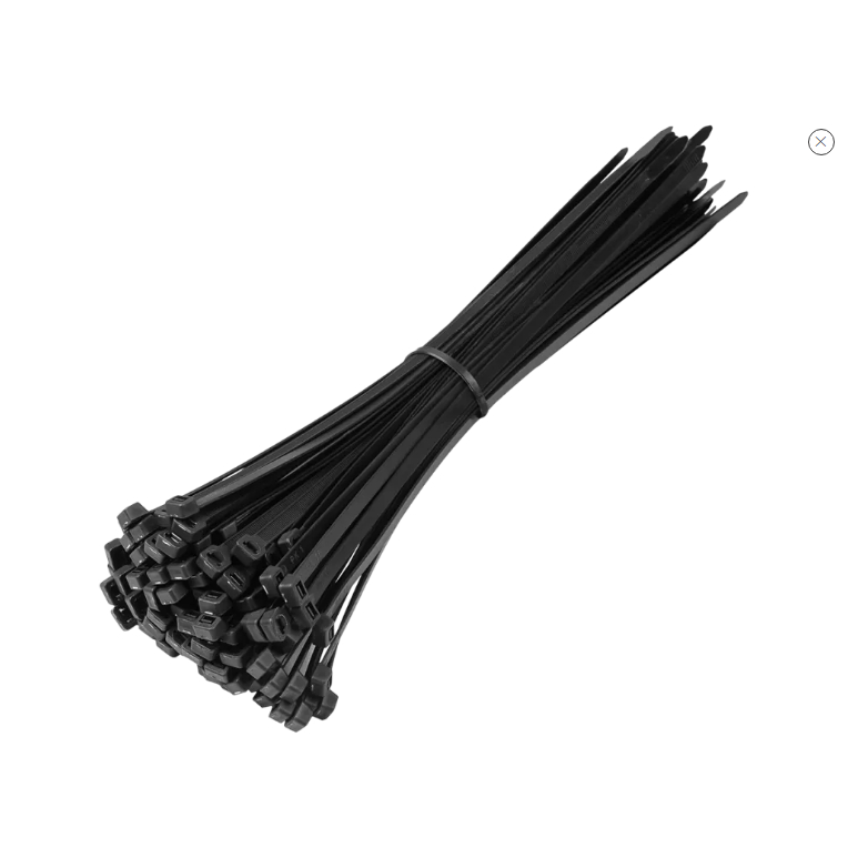 Cinta Abraçadeira Fita Hellermann Nylon Enforca Gato 40cm X 7,6mm (100un)