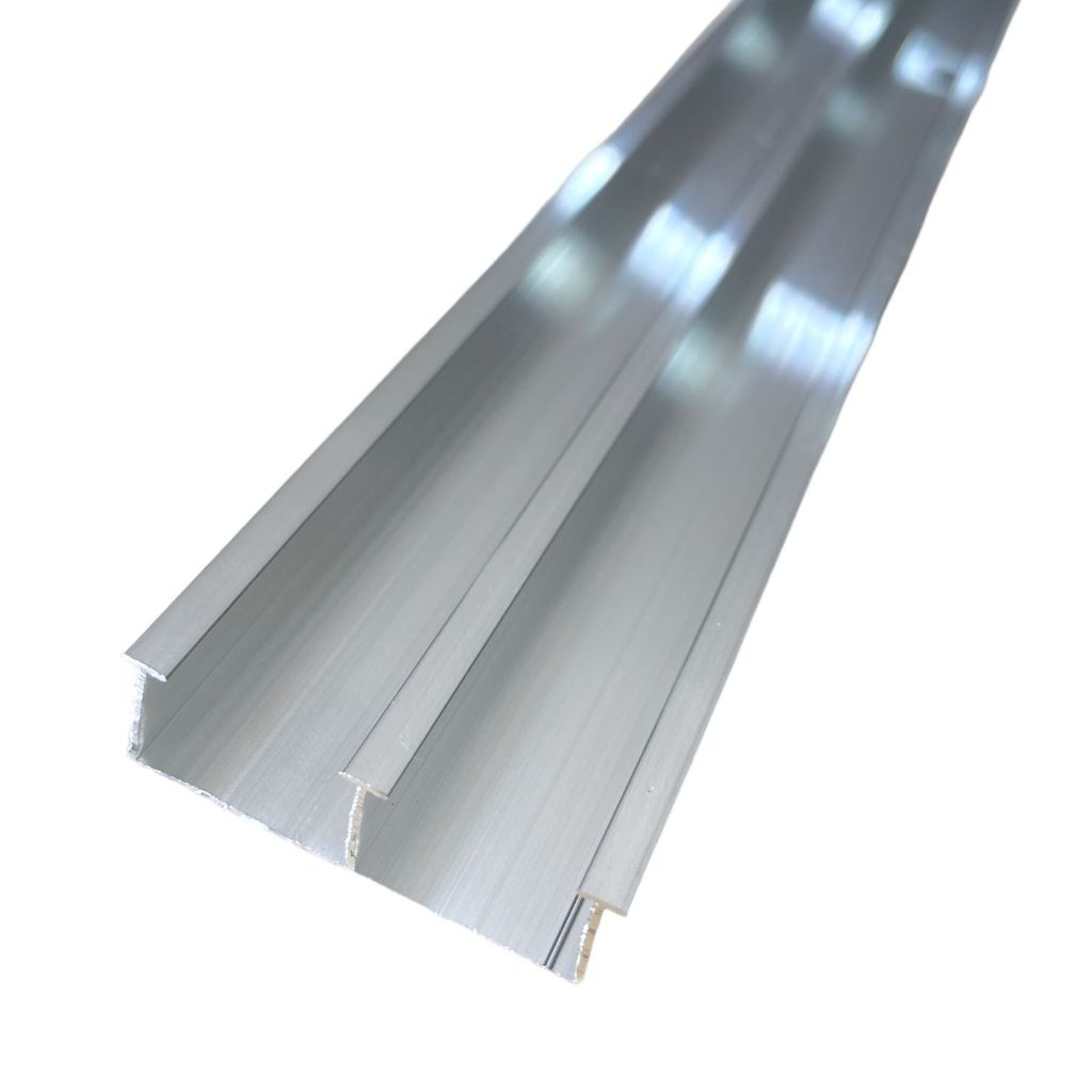 Trilho Comum Metal Antigo Tradicional 3,50m Para Cortina