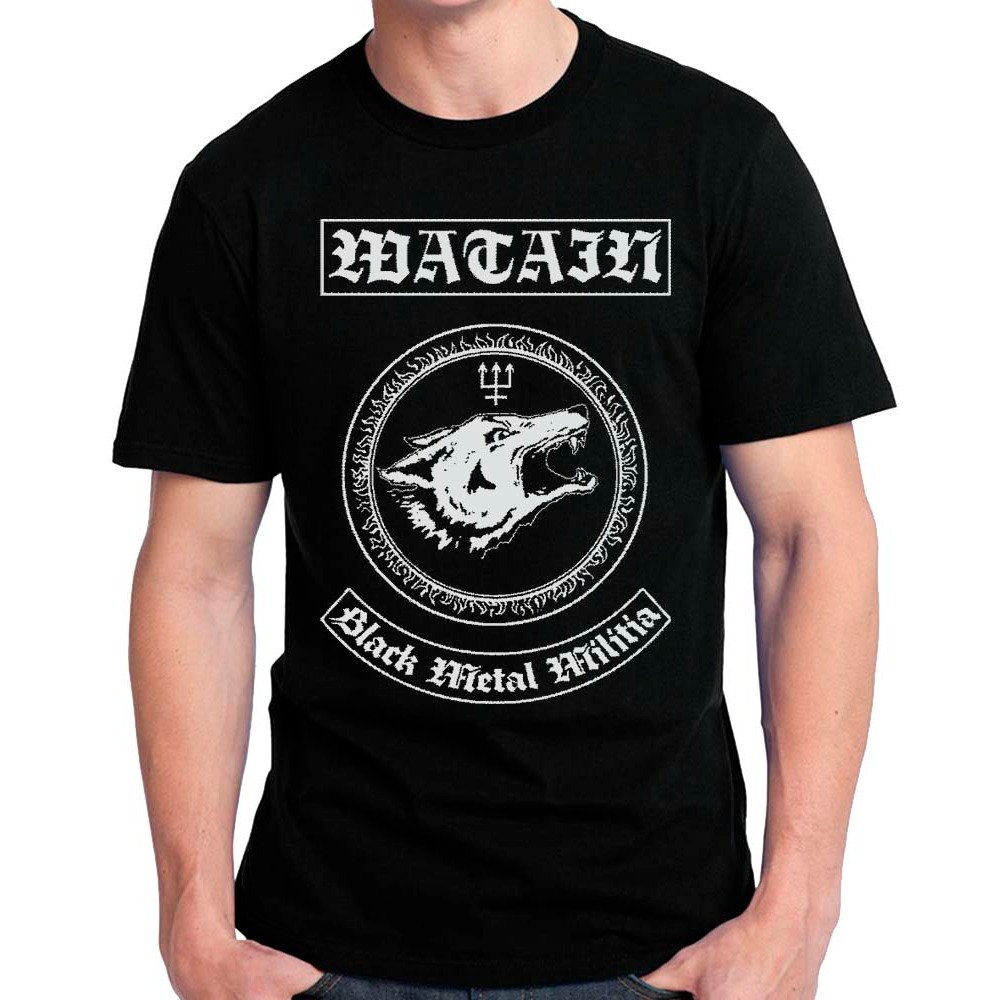 WATAIN black metal militia - camiseta, babylook, regata, manga longa e blusa moletom
