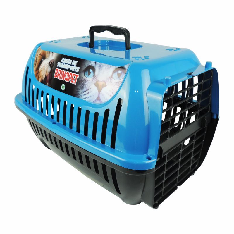 Caixa Transporte Pet N°2 Para Cachorros Pequenos E Gatos - Brinqpet em Oferta na Shopee