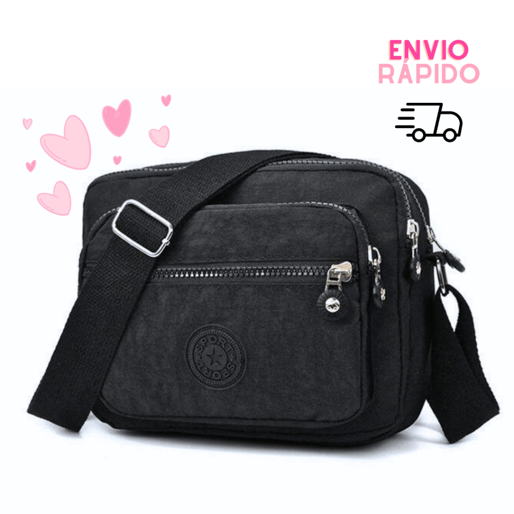 Bolsa Feminina Casual de Ombro com Alça Transversal Impermeável Nylon Trabalho Faculdade Academia em Oferta na Shopee