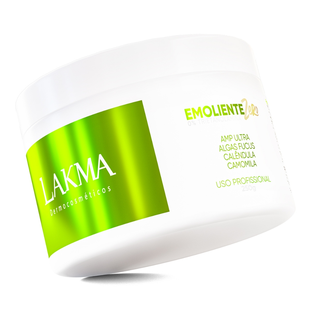 Creme Emoliente Lakma ZERO 250g Sem Trietanolamina: Emoliência de Cravos e Espinhas