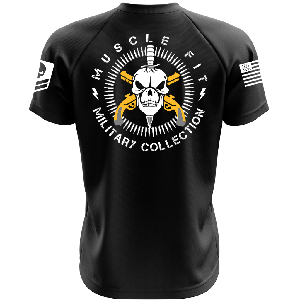 Camiseta Dry Fit Original Bope Caveira Treino Academia Muscle Fit em Oferta na Shopee