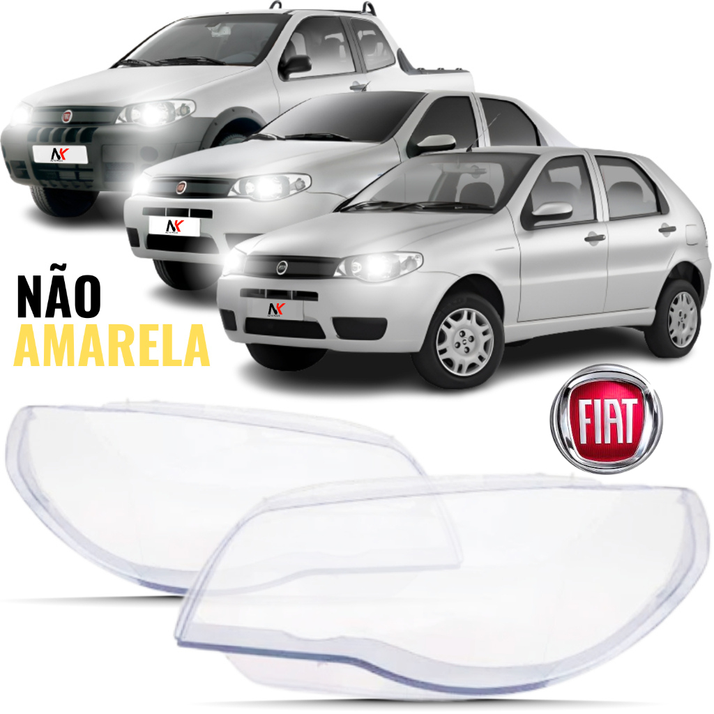 Par/Un Lente Farol Palio Siena Strada G3 2004 2005 2006 2007 2008 2009 á 2015 Lentes em Oferta na Shopee