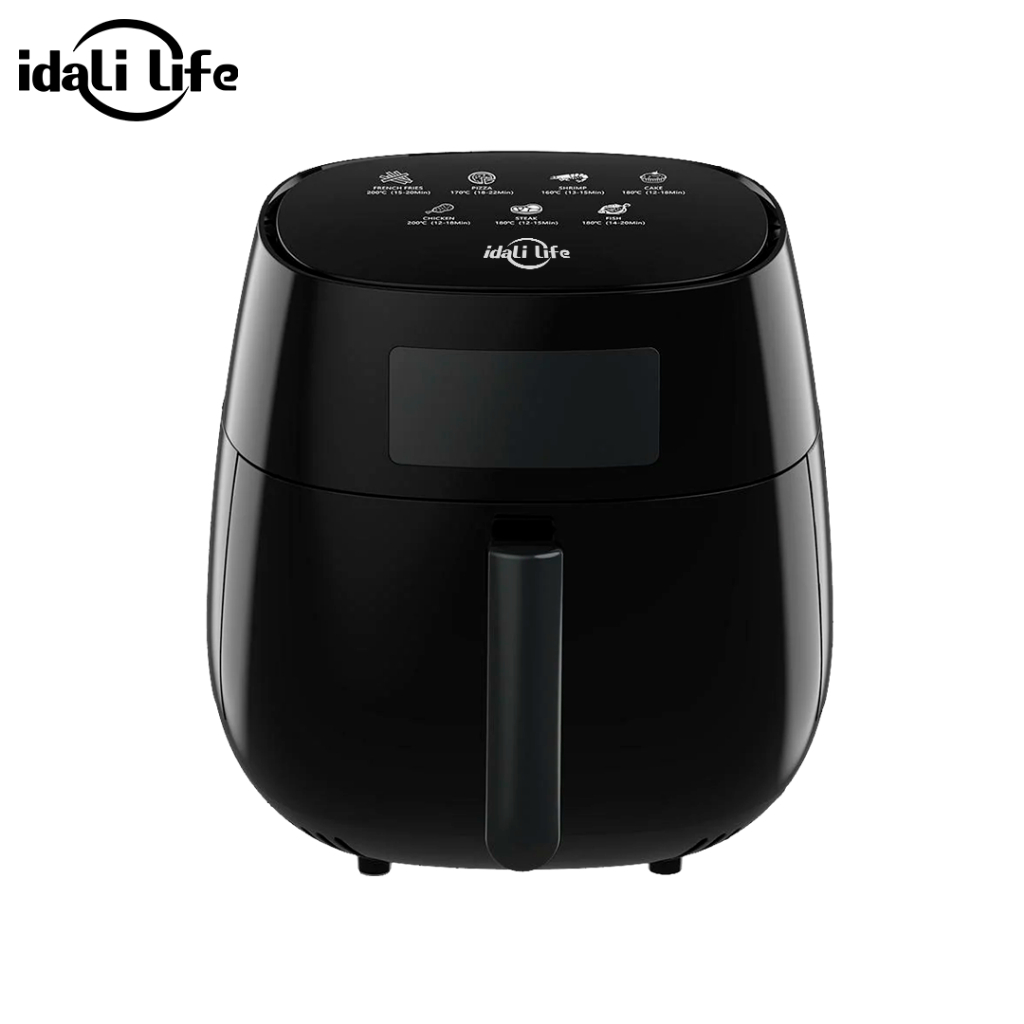 Fritadeira Elétrica sem Óleo  Digital Touch e Visor 4L 1400W IDALI LIFE