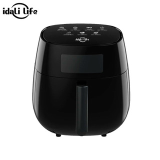 Fritadeira Elétrica sem Óleo  Digital Touch e Visor 4L 1400W IDALI LIFE em Oferta na Shopee