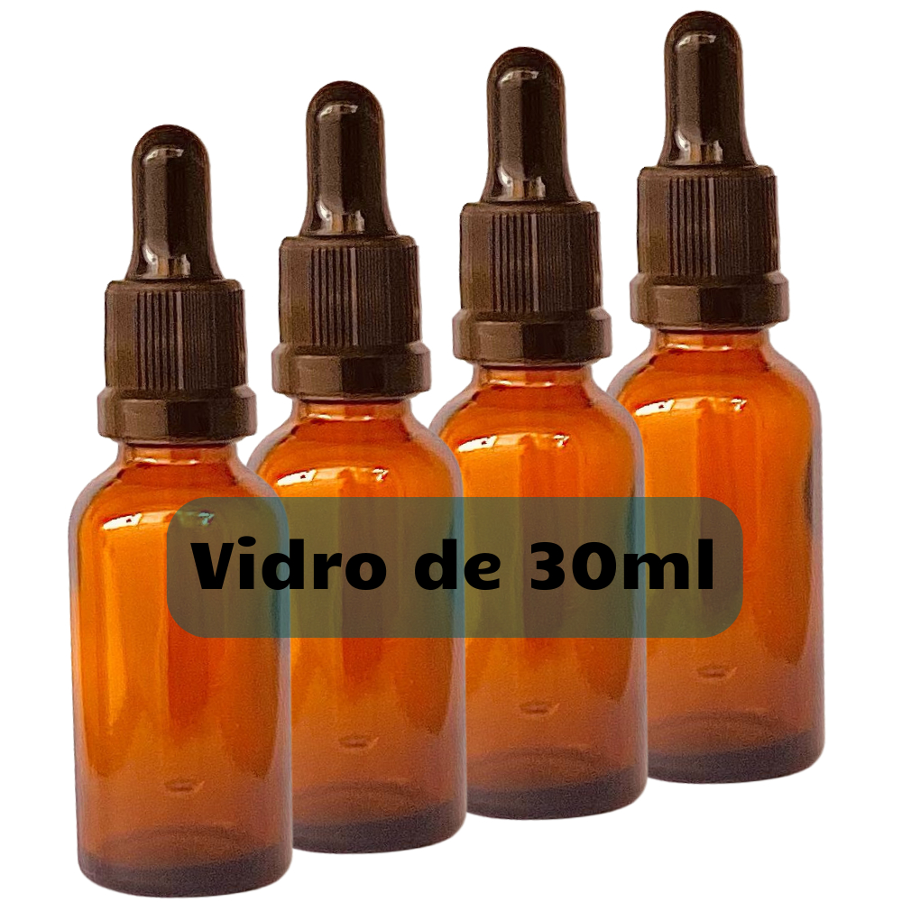 110 Frascos Conta Gotas Gotejador 30ml Vidro Âmbar Tampa Com Lacre Preta em Oferta na Shopee