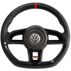 Volante Esportivo Gti Preto Para Gol Fox Voyage Jetta Spacefoxx Crossfox