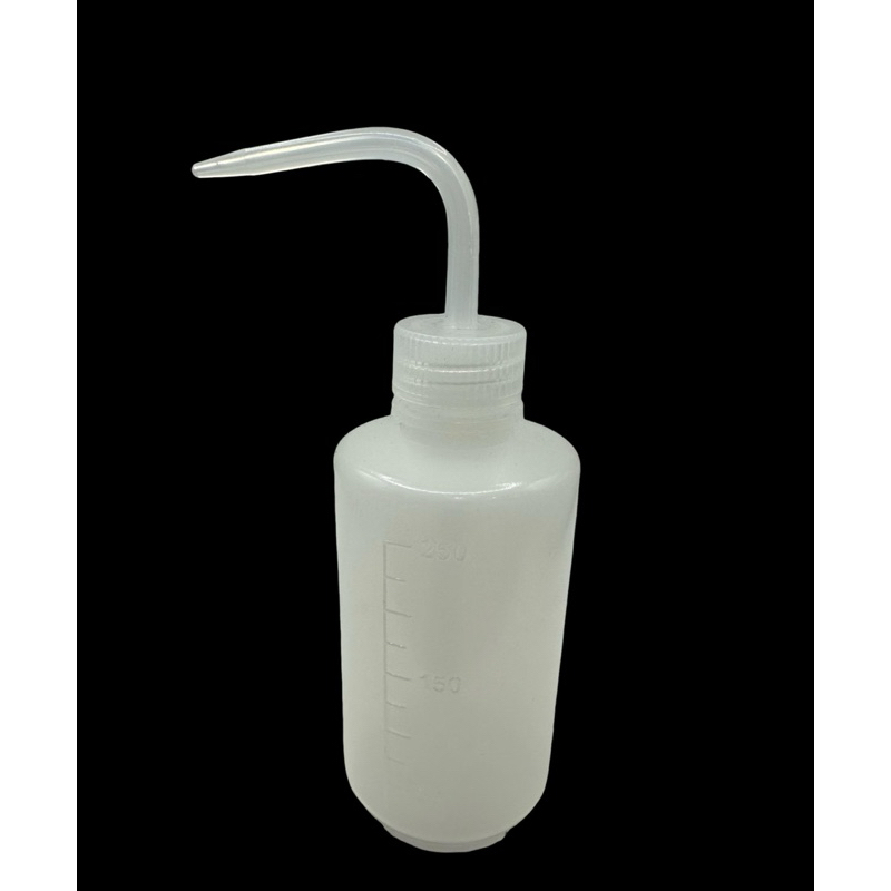 Pisseta Plastica Garrafa Frasco de Limpeza Higenização 250ML .