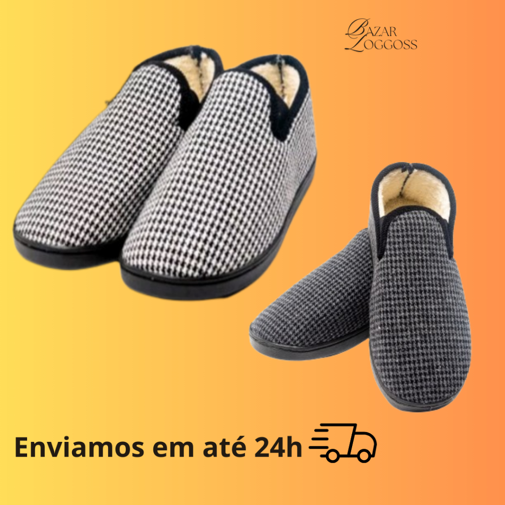 Pantufa Fechada Unissex Térmica | 40-45