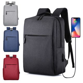 Mochila Masculina E Feminina Unissex Resistente à água Com Saída USB em Oferta na Shopee