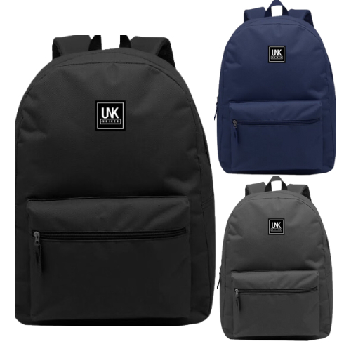 Mochila Basica Escolar Feminino Masculino Jovem Ziper 1 Bolso - 15'' em Oferta na Shopee