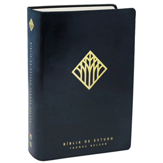Bíblia De Estudo Thomas Nelson | NVI | Letra Normal |Capa Luxo Preto em Oferta na Shopee