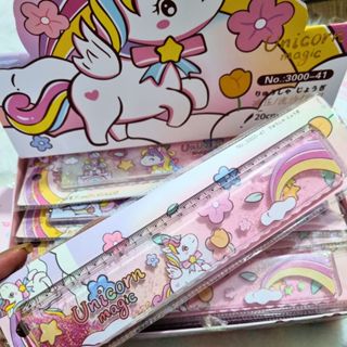 Régua Com Glitter Flutuante 20cm em Oferta na Shopee