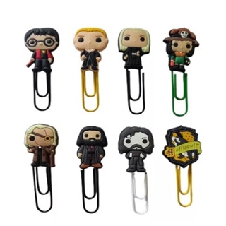 Clips Marca Página Harry Bruxo Magia Personagens Geek Desenhos Filmes Séries 6x3cm em Oferta na Shopee