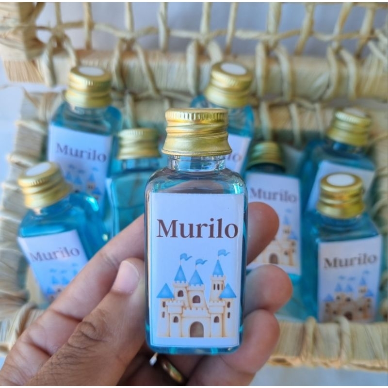 Kit com 20 aromatizadores difusores personalizados para lembrancinhas e mimos  40ml
