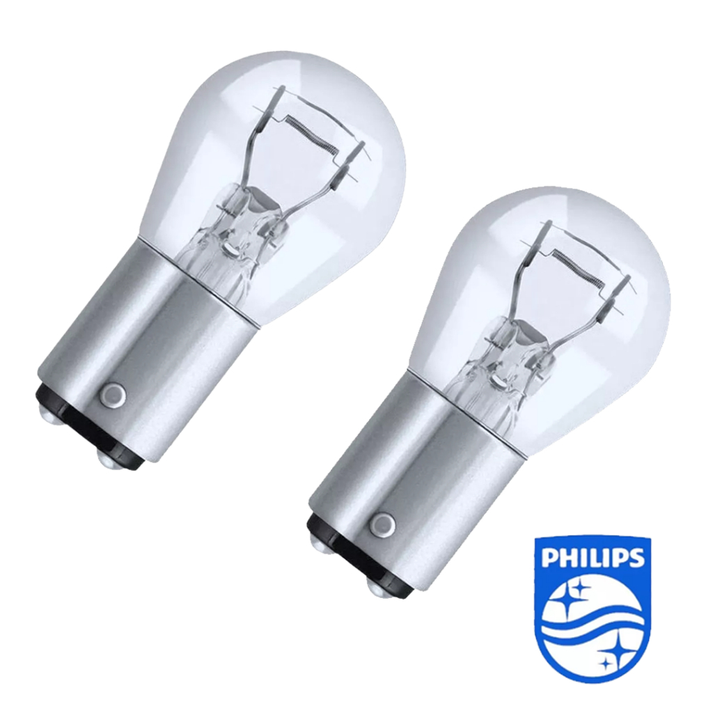 Par Lâmpadas 2 Polos Philips 12v 21/5w - Original em Oferta na Shopee